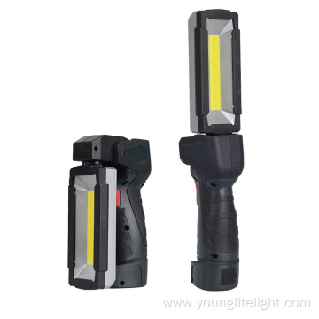 Multi function magnetic rechargeable folding work light